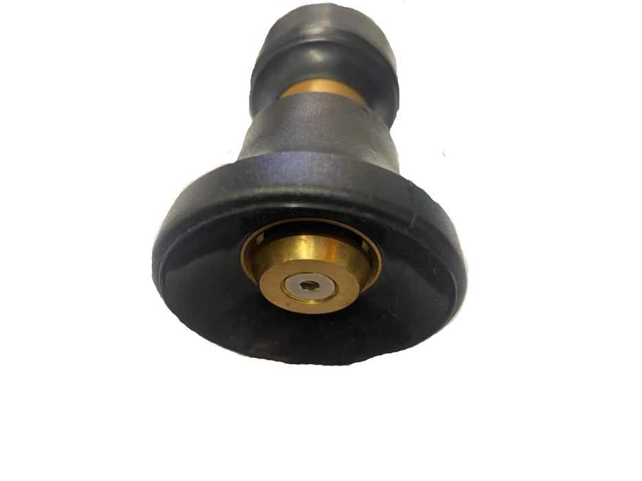 QCBC Fire-fighting nozzle - basic with fan to jet. 3/4" inlet